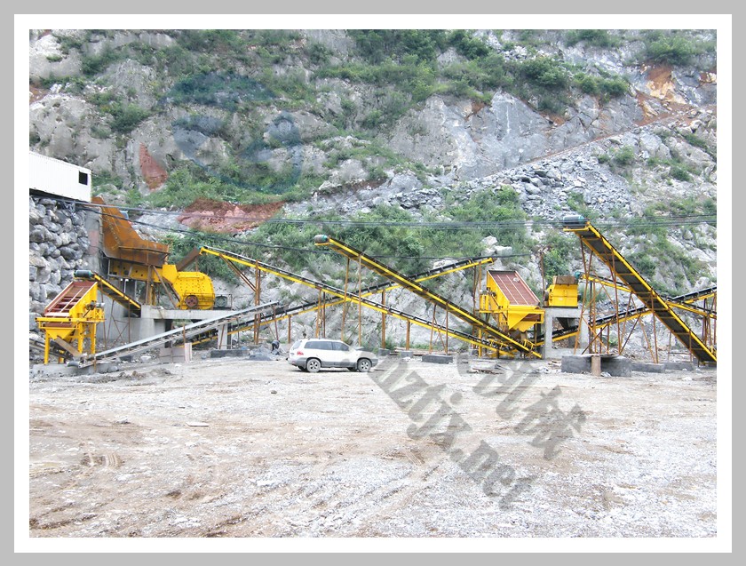 贵州胡总二合一破碎机制砂生产线